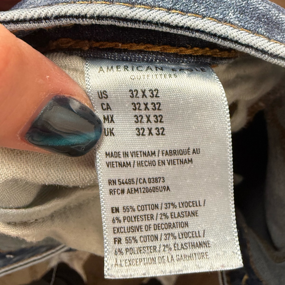 American Eagle Next Level Flex Original Bootcut Jeans 32x32 - Picture 5 of 7
